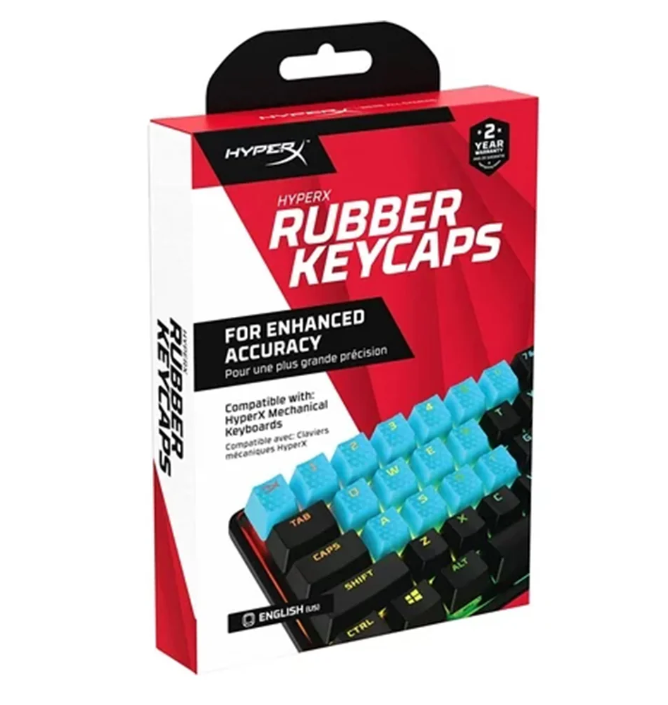 HyperX Rubber Keycaps Blue