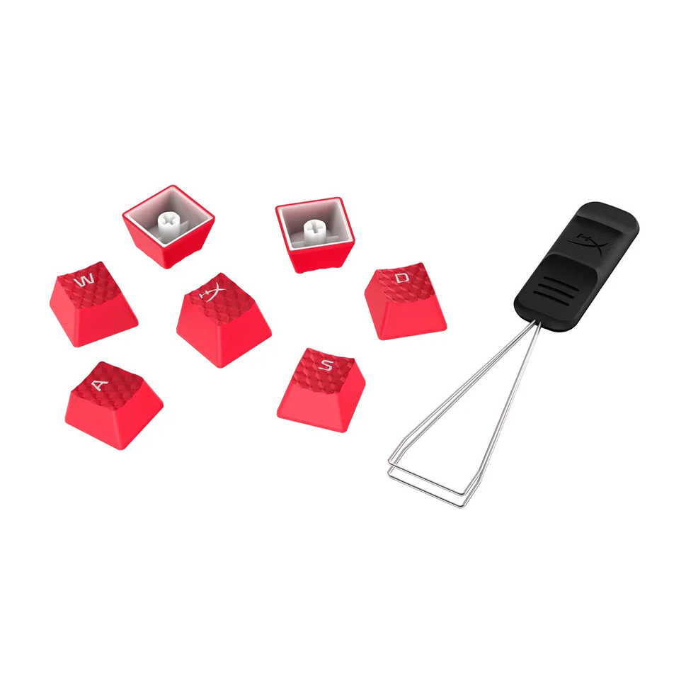 HyperX Rubber Keycaps Red