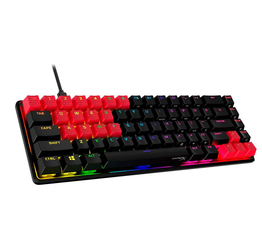 HyperX Rubber Keycaps Red