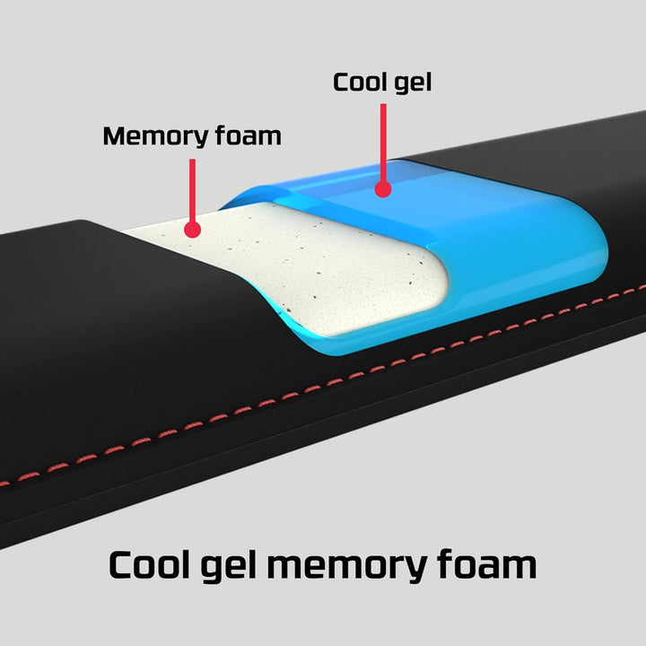 HyperX Wrist Rest for Mouse - Cooling Gel Memory Foam