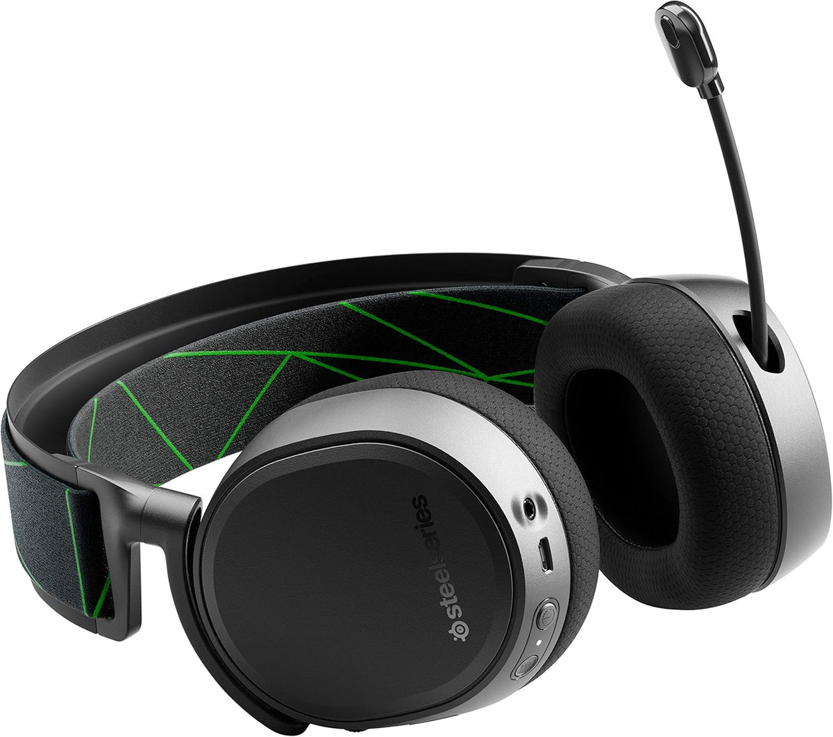 SteelSeries Arctis 9X Wireless Gaming Headset for Xbox Black – Xbox Wireless + Bluetooth, 20h+ Battery, ClearCast Mic, Open Box