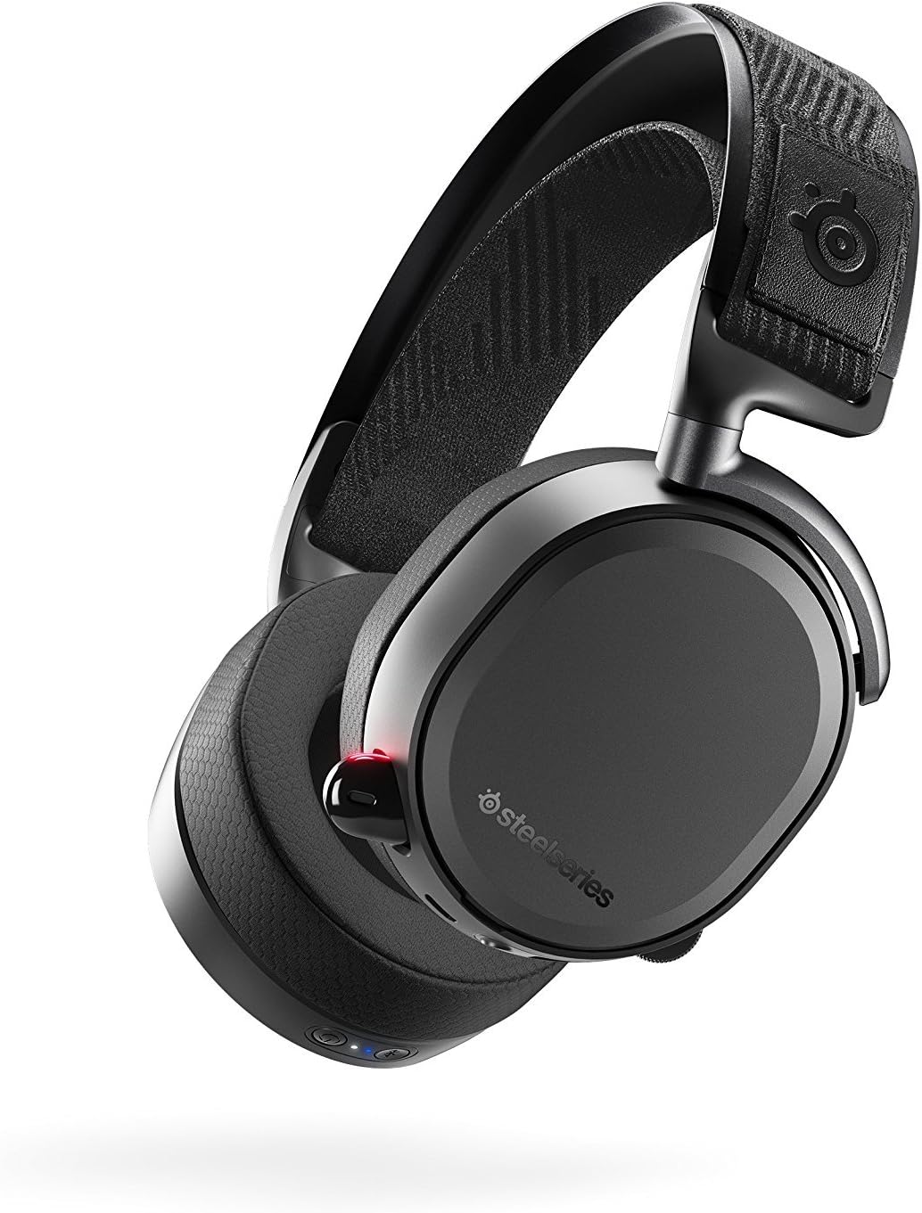SteelSeries Arctis Pro Wired Gaming Headset for PC Black – Hi-Res Drivers, DTS 7.1, ClearCast Mic, RGB, Open Box