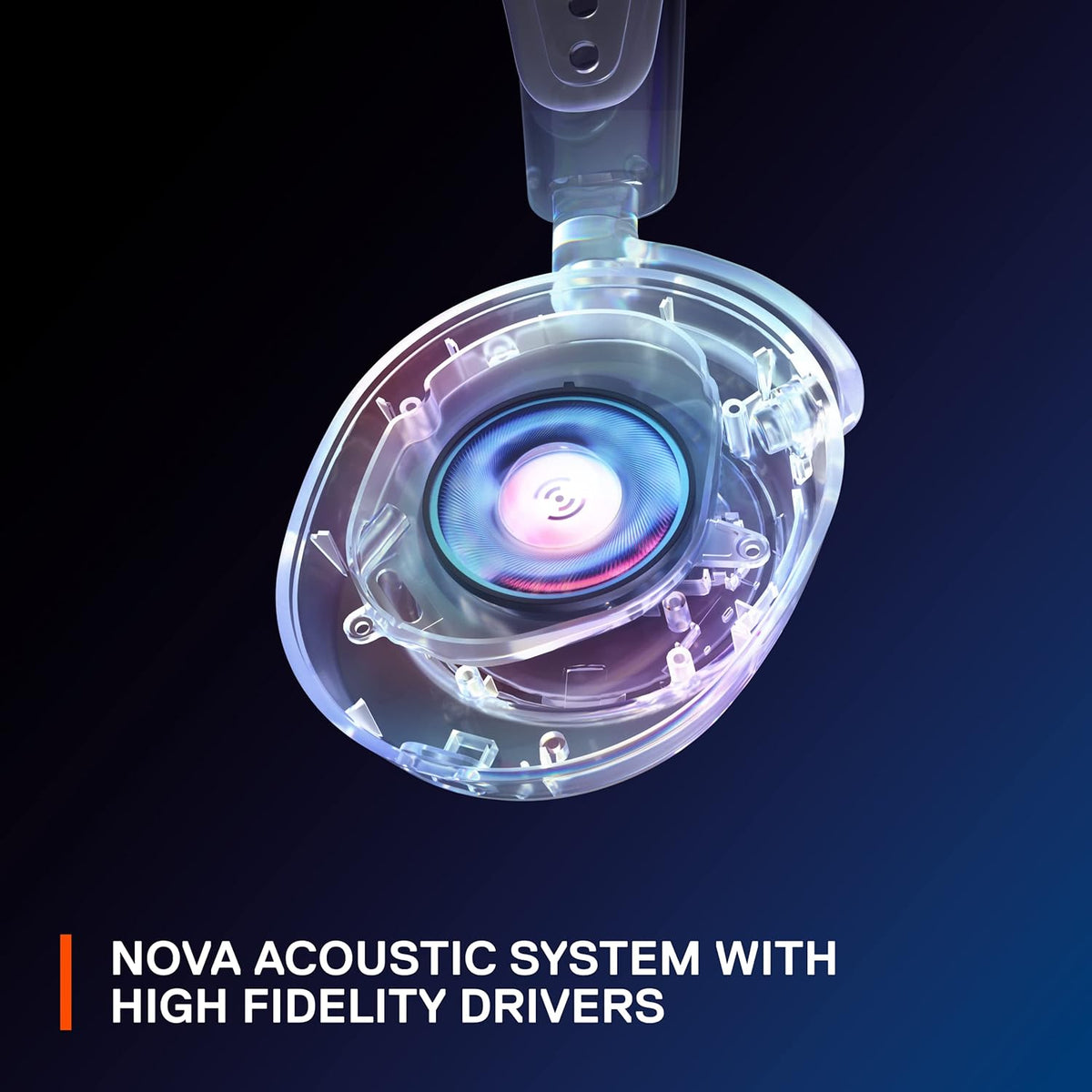 SteelSeries Arctis Nova 7P Wireless Gaming Headset for PlayStation Black – 2.4GHz + Bluetooth, 38h Battery, PS5 3D Audio, Open Box