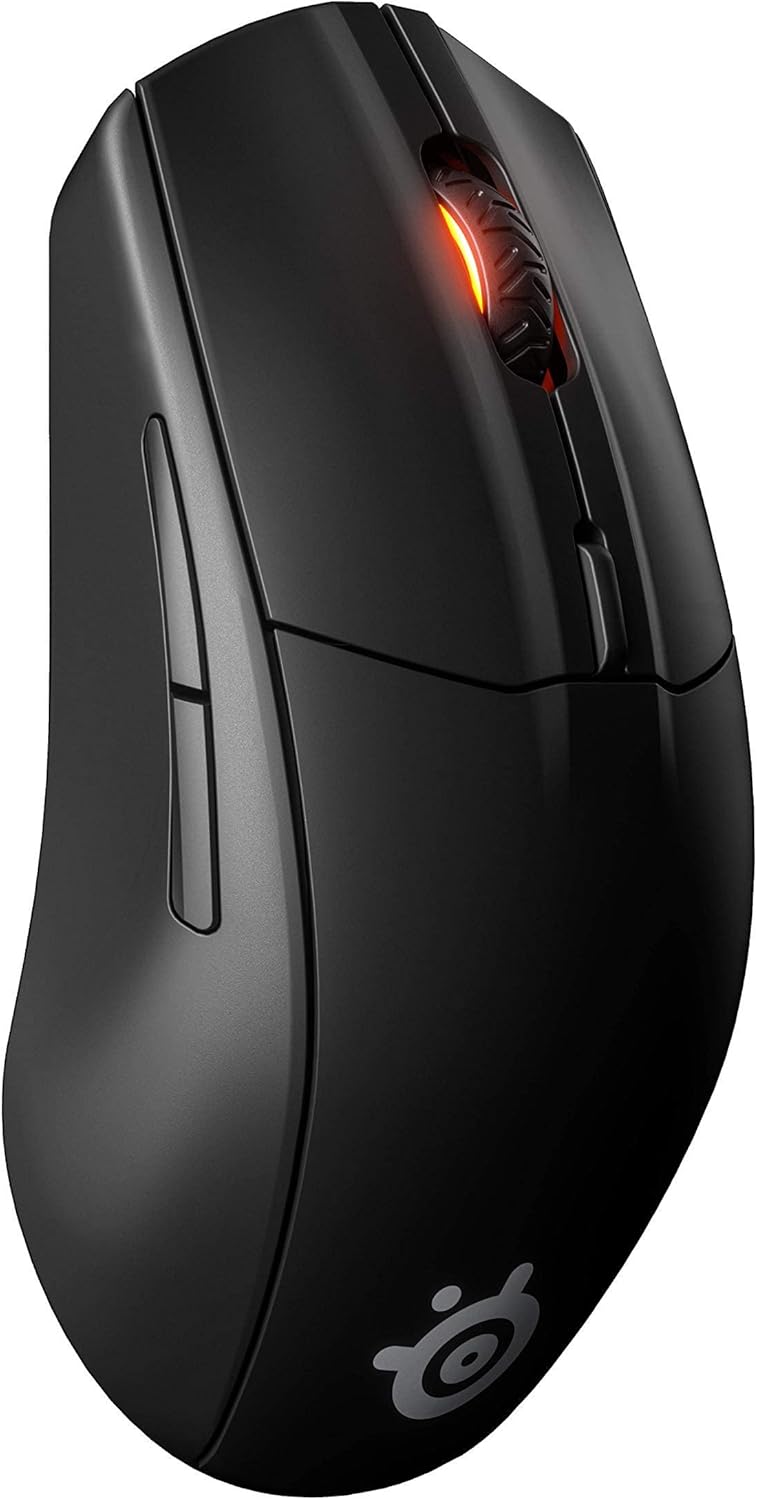 SteelSeries Rival 3 Wireless Gaming Mouse – TrueMove Air 18K CPI, 2.4GHz + Bluetooth, 400h Battery, Open Box