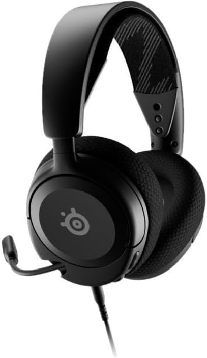 SteelSeries Arctis Nova 1 Wired Gaming Headset Black – Multi-Platform 3.5mm, ComfortMAX, Noise-Cancelling Mic, Open Box
