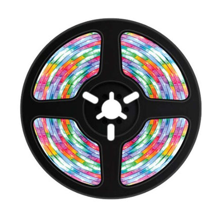 Porodo Blue PB-RGBSL Sound Reactive 5m RGB Strip Light with 44 Key Remote