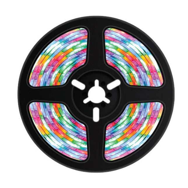 Porodo Blue PB-RGBSL Sound Reactive 5m RGB Strip Light with 44 Key Remote