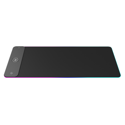 Porodo Gaming RGB Gaming Mouse Pad With 15W Fast Wireless Charger