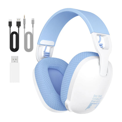 ONIKUMA B2 Wireless Headset Triple Mkde, Bluetooth + 2.4g Wireless + Wired Lightweight E-Sports Gaming Headphone Suitable for PC, PS4, PS5, Smart Phone, Mac Onikuma