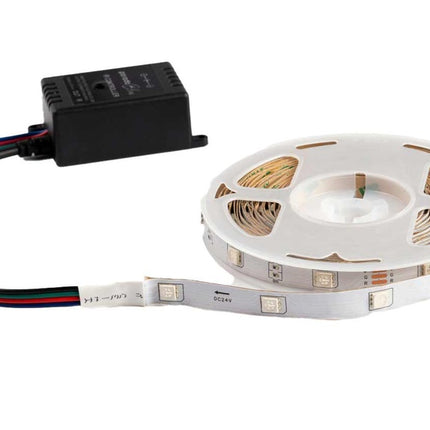 Porodo Blue PB-RGBSL Sound Reactive 5m RGB Strip Light with 44 Key Remote