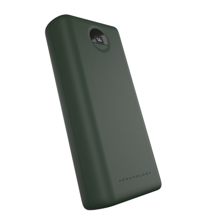 Powerology Portable Power Bank 30000mAh PD 45W Fast Charging GREEN