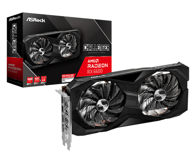 AMD RADEON RX 6600 – 8GB GPU