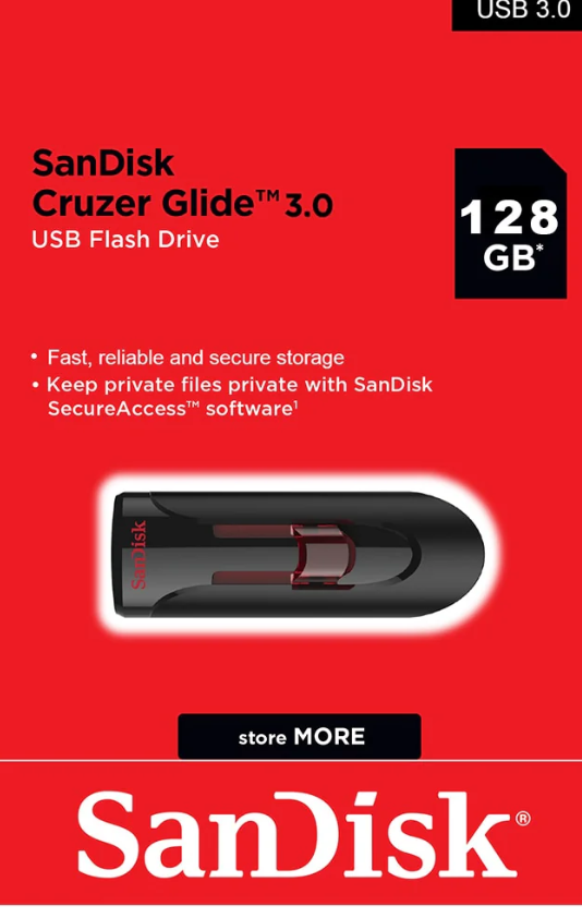 SanDisk Cruzer Glide USB 3.0 Flash Drive
