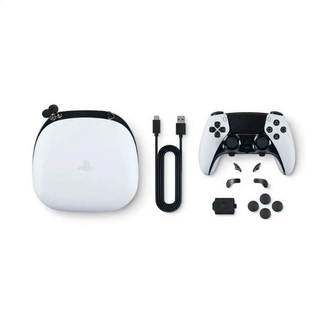 Sony DualSense Edge Wireless Controller for PS5 – Customizable, Adaptive Triggers, Swappable Back Buttons, and Haptic Feedback