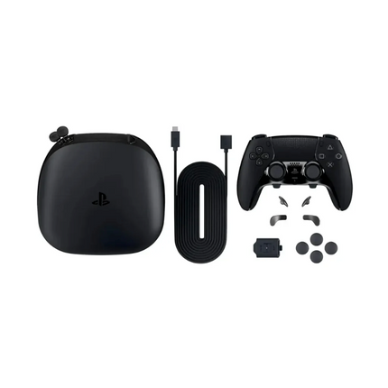 Sony DualSense Edge Wireless Black Controller for PS5 – Customizable, Adaptive Triggers, Swappable Back Buttons, and Haptic Feedback