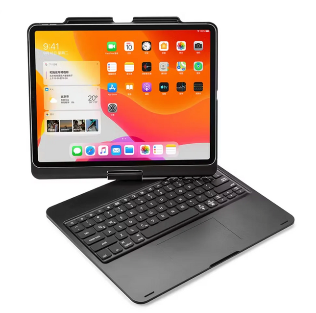 Green Lion 360° iPad Keyboard 500mAh for IPad Pro 10.9 inch - Black