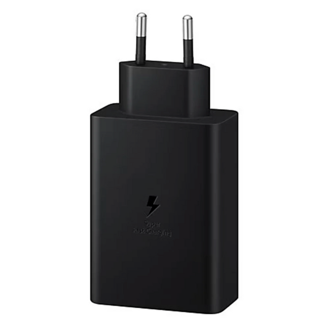 Samsung 65W Power Adapter Trio Original  - Fast Charging, Universal Compatibility, and Triple Ports
