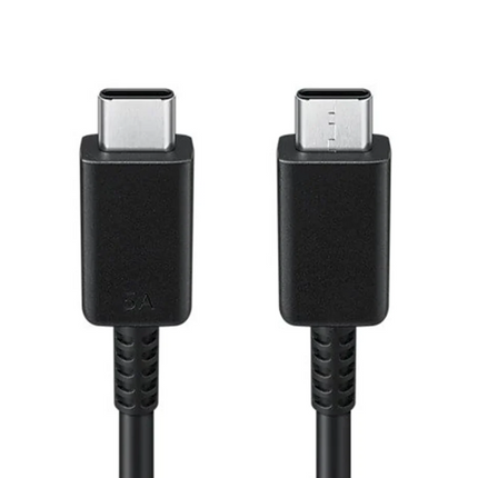 Samsung Original Type-C to Type-C Cable with Adapter (45W) – Super Fast Charging and Data Transfer