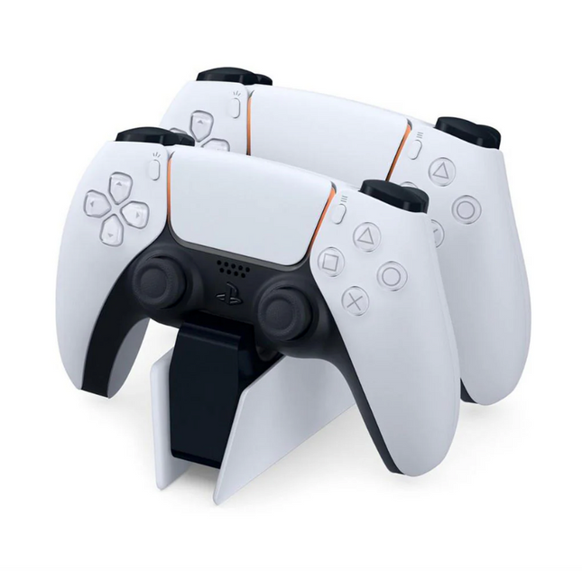 Sony PlayStation DualSense Charging Station | Charges 2 Controllers Simultaneously | Includes AC Adapter and Power Cord