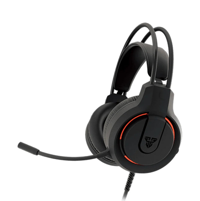 Fantech HQ53 Flash - Lightweight Gaming Headset with Red Lighting and Easy Volume Control