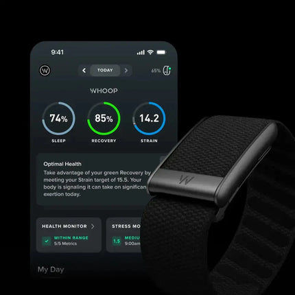 WHOOP Peak 5.0 Health Wearable with 12-Month Membership
