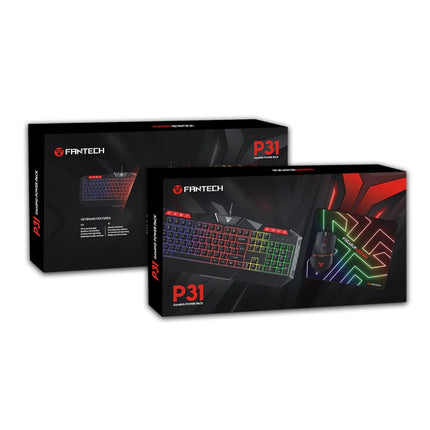 Fantech P31 Gaming Combo 3-in-1: Keyboard, Mouse, and Mouse Pad