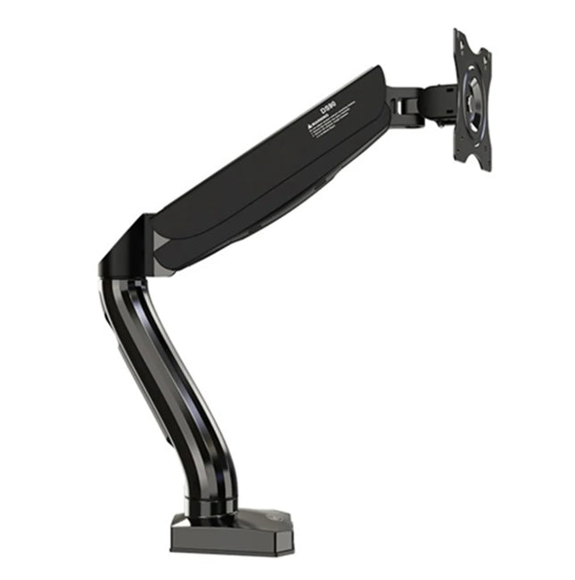 KALOC DS90 Adjustable Monitor Arm with Gas Spring for 17" - 32" Screens | Ergonomic Height & Cable Management