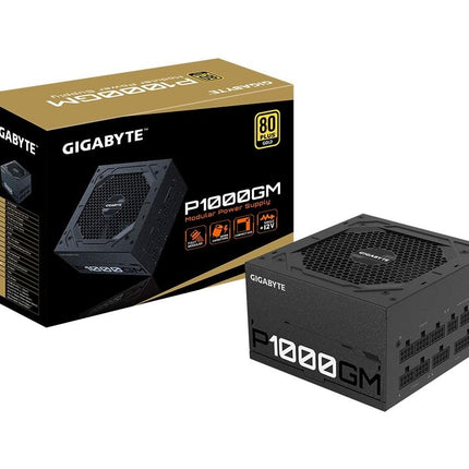 Gigabyte GP-P1000GM (80 Plus Gold 1000W, Modular, Smart Fan, Smart Power Protection, Power Supply)