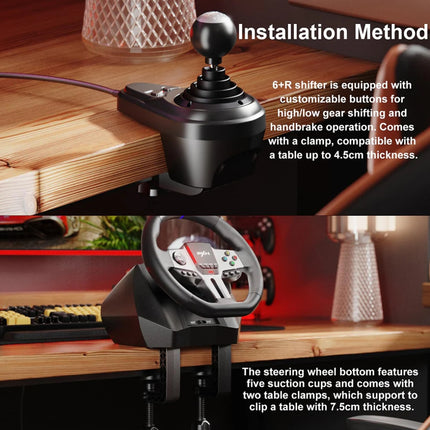 PXN-V9 GEN2 Racing Wheel