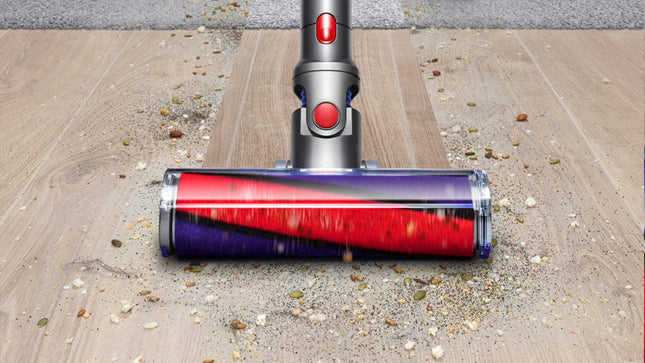 Dyson   V11   Fluffy Cordless   Vacuum Cleaner (Nickel/Red)