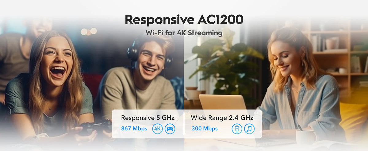 Cudy AC1200 Wi-Fi Router WR1200