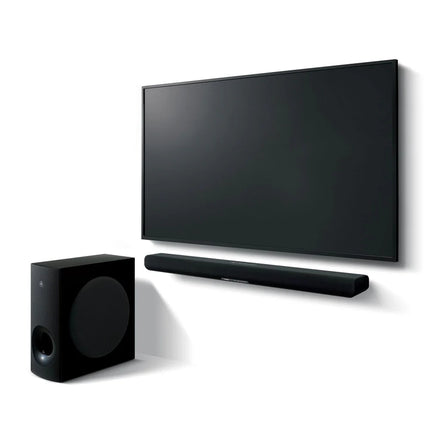 Yamaha   B40A   -   Soundbar with   Dolby   Atmos®.   External subwoofer.