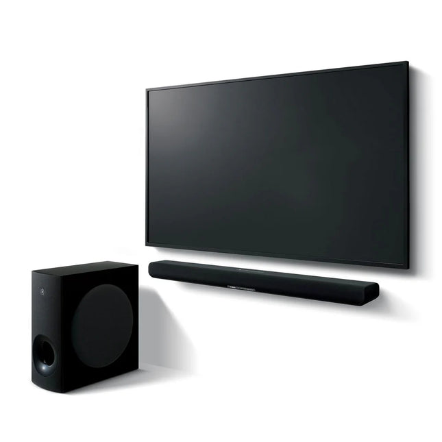 Yamaha   B40A   -   Soundbar with   Dolby   Atmos®.   External subwoofer.