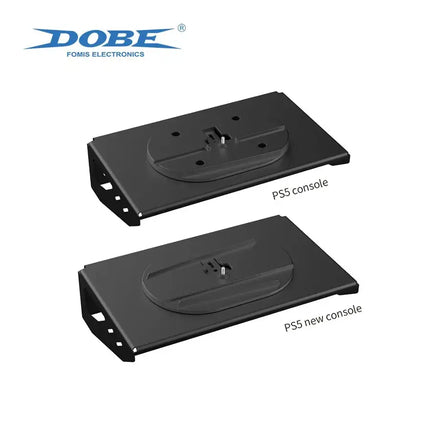 Dobe - PS5 and New PS5 Slim Wall Mount, comes with Assembly Material Kit, TP5-3502 - BLACK