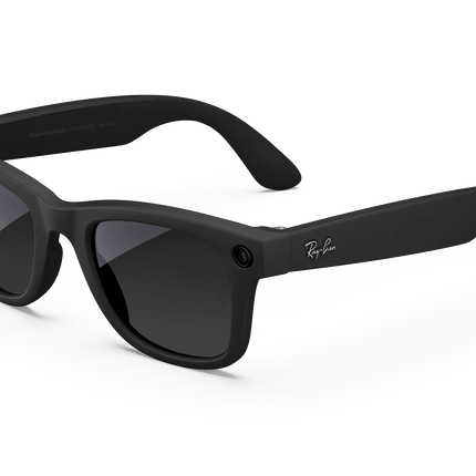 Meta Ray-Ban Wayfarer (Gen 1) Smart Glasses – Built-in Camera, Open-Ear Speakers & Meta AI, USED