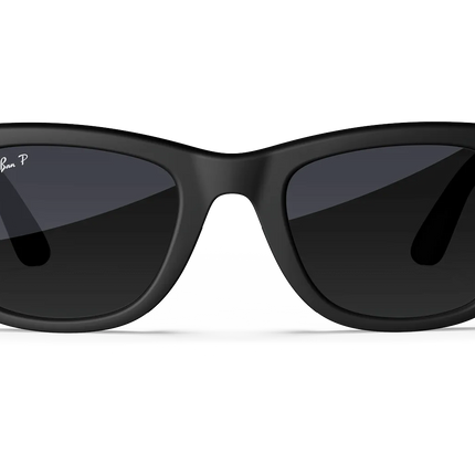 Meta Ray-Ban Wayfarer (Gen 1) Smart Glasses – Built-in Camera, Open-Ear Speakers & Meta AI, USED
