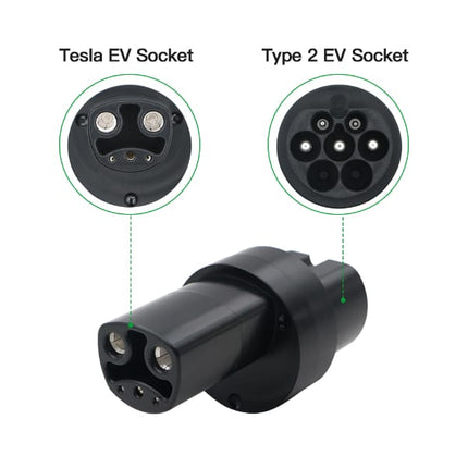 Type 2 to Tesla EV Charger Adapter