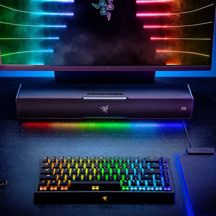 Razer Leviathan V2 – PC Gaming Soundbar with Subwoofer