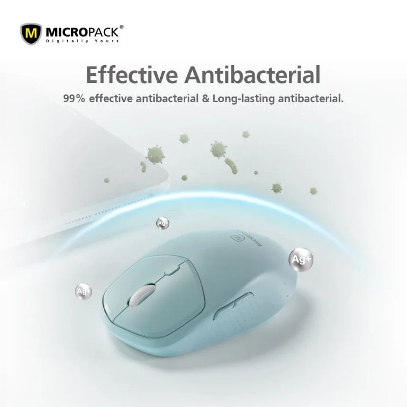 Micropack Mouse M-726W Speedy Clean Wireless Office Black