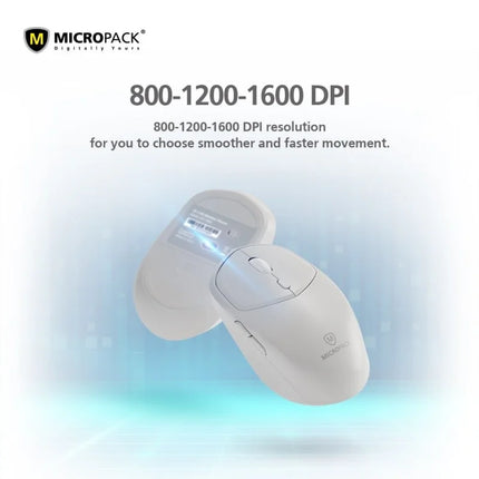 Micropack Mouse M-726W Speedy Clean Wireless Office Black