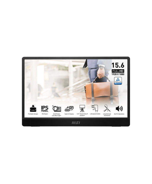 MSI PRO MP161 E2U 15.6" FHD 100HZ BUSINESS PORTABLE MONITOR