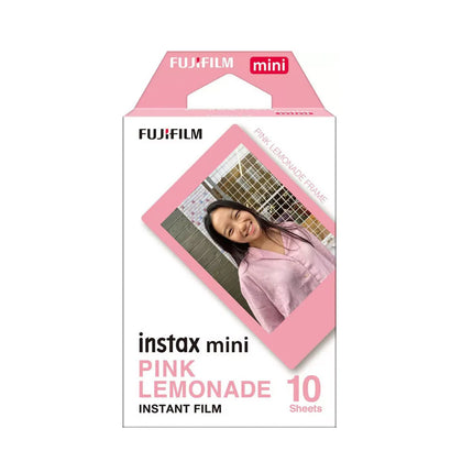 FUJIFILM Instax Mini Pink Lemonade Instant Film 10