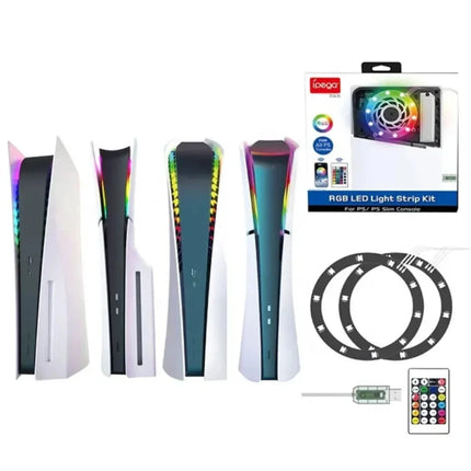 iPega RGB Colorful App &amp; Remote Control Atmosphere Lights (PG-P5S038A)