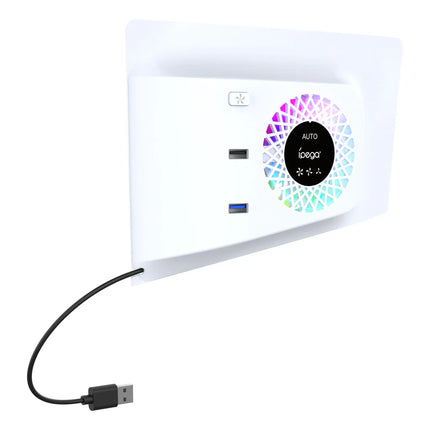 iPega RGB Cooling Fan with 2 USB Ports for PS5 Slim (PG-P5S019)