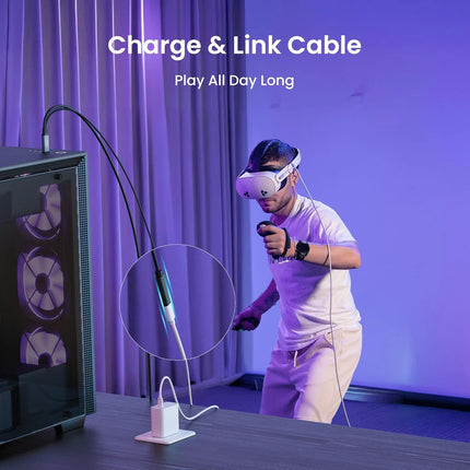 KIWI Design Link Cable with Charging (16FT)