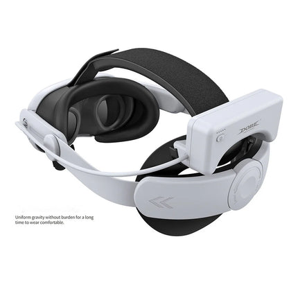 DOBE Adjustable Head Strap &amp; Rechargeable Battery for Meta Quest 3 / Meta Quest 3S (TY-3878)