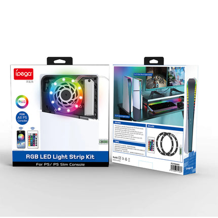 iPega RGB Colorful App &amp; Remote Control Atmosphere Lights (PG-P5S038A)