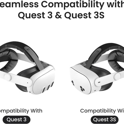 KIWI Design K4 Comfort Head Strap for Meta Quest 3 / Meta Quest 3S