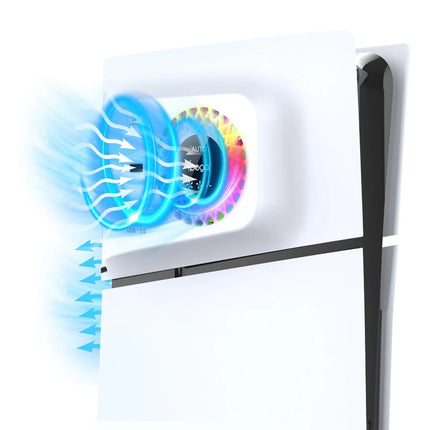 iPega RGB Cooling Fan with 2 USB Ports for PS5 Slim (PG-P5S019)