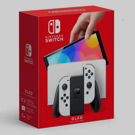 Nintendo Switch OLED Mode
Console- White